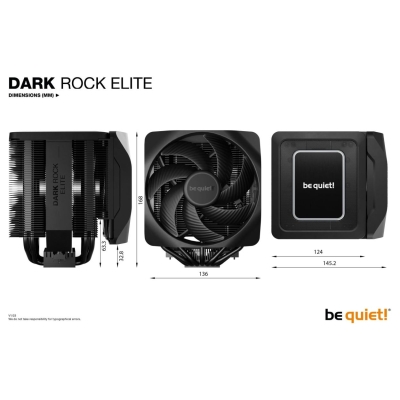 Be Quiet Cooler CPU Dark Rock Elite BK037
