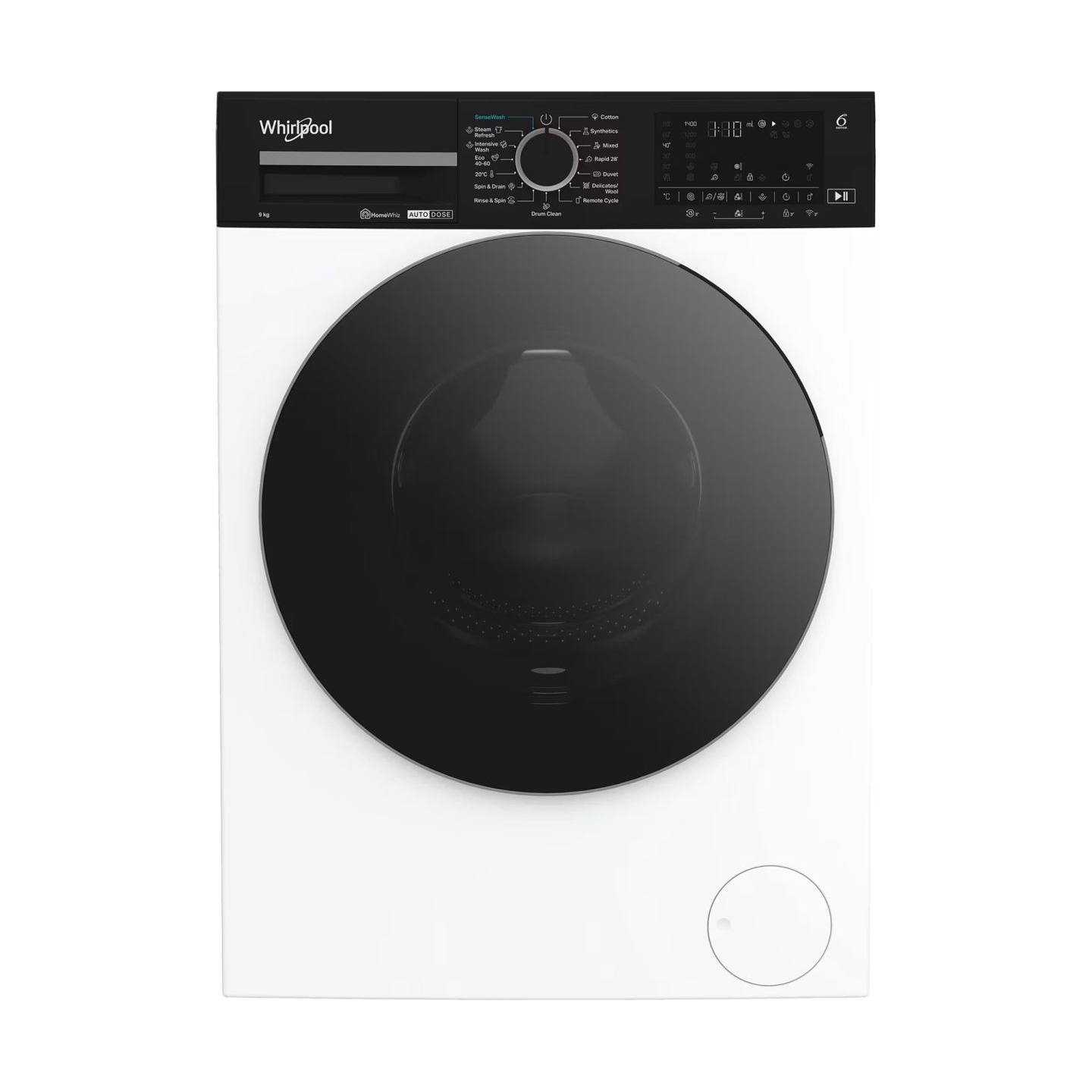 Whirlpool Washing Machine | WPM 911W ADS EE | Front loading | Energy efficiency class A | 1400 RPM | Washing capacity 9 kg | Dep