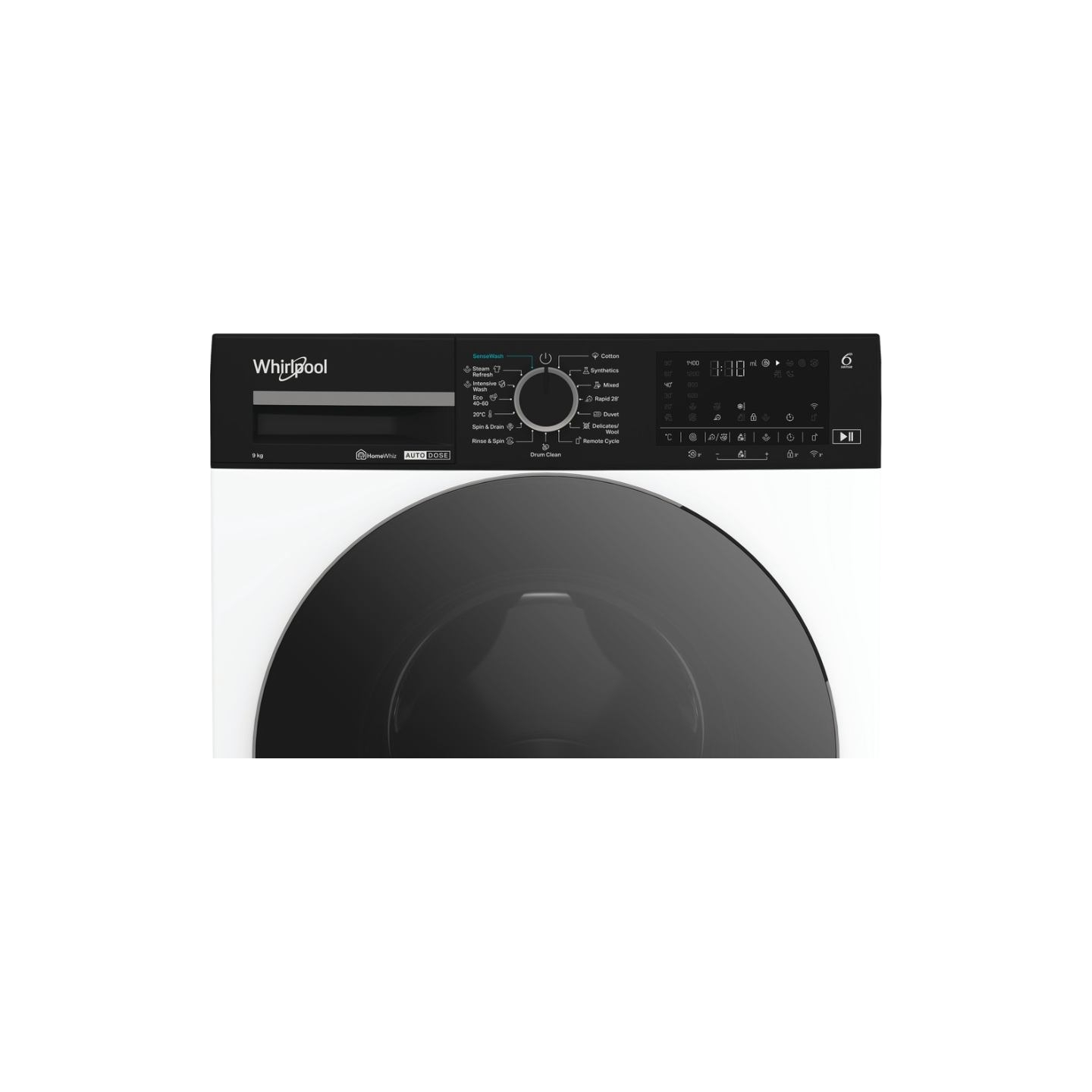 Whirlpool Washing Machine | WPM 911W ADS EE | Front loading | Energy efficiency class A | 1400 RPM | Washing capacity 9 kg | Dep