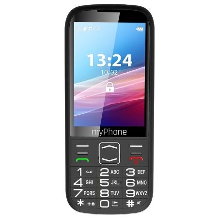 Myphone HALO 4 LTE | Black | 3.5 " | TFT | 128 MB | 64 MB | Dual SIM | 3G | Bluetooth | Main camera resolution 2 MP | 2500 mAh