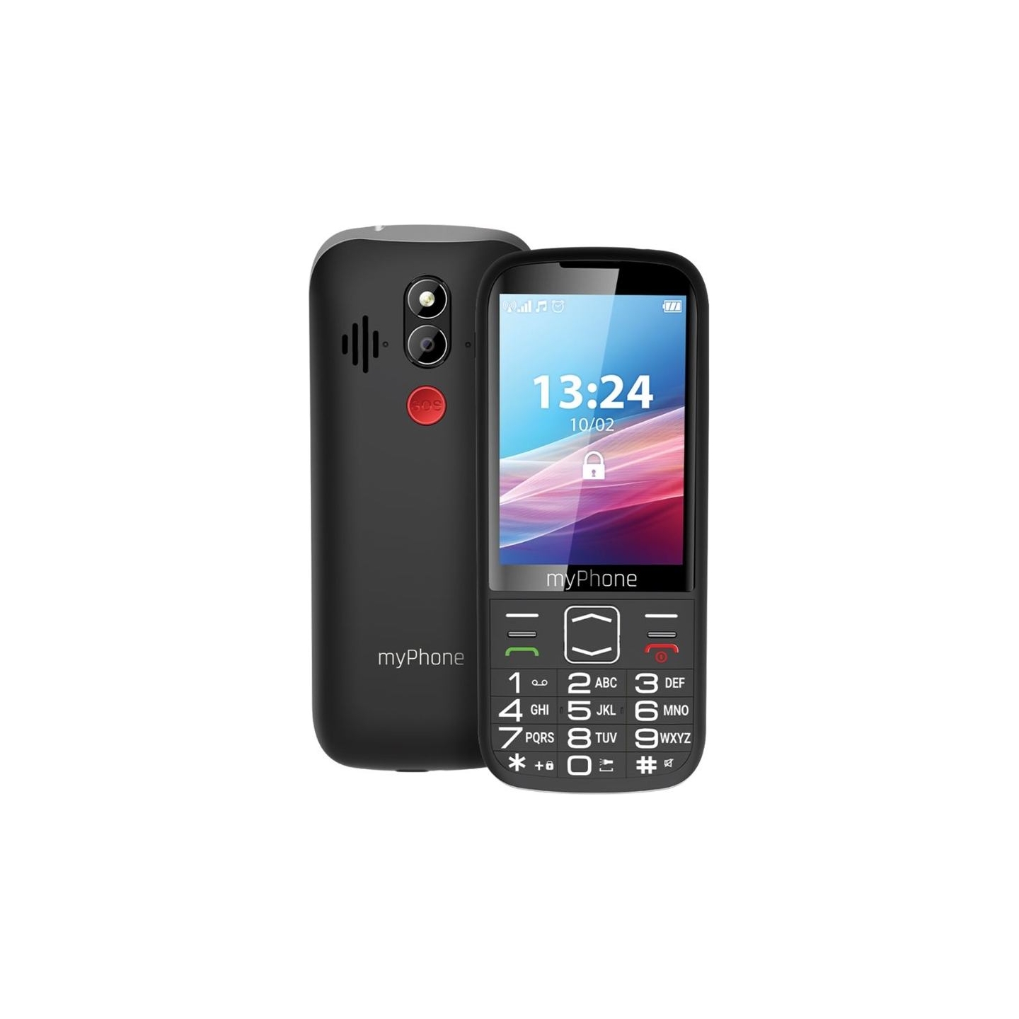 Myphone HALO 4 LTE | Black | 3.5 " | TFT | 128 MB | 64 MB | Dual SIM | 3G | Bluetooth | Main camera resolution 2 MP | 2500 mAh