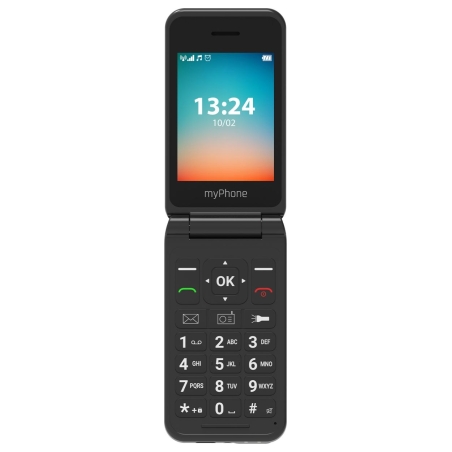 Myphone Flip | LTE | Navy Blue | 2.8 " | TFT | 48 MB | 128 MB | 3G | Bluetooth | 2.1 | USB version Type-C | Built-in camera | Ma
