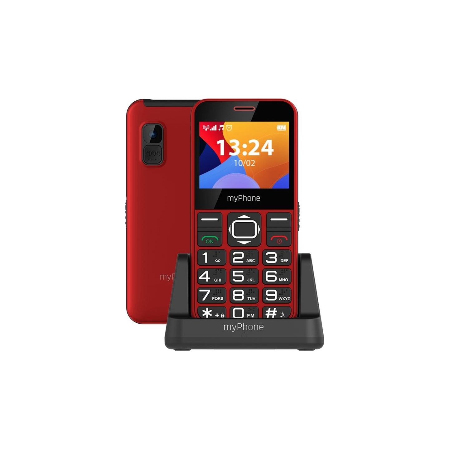 Myphone | Halo 3 | Red | 2.31 " | IPS | 32 MB | 32 MB | Single SIM | Main camera resolution 0.3 MP | 1000 mAh