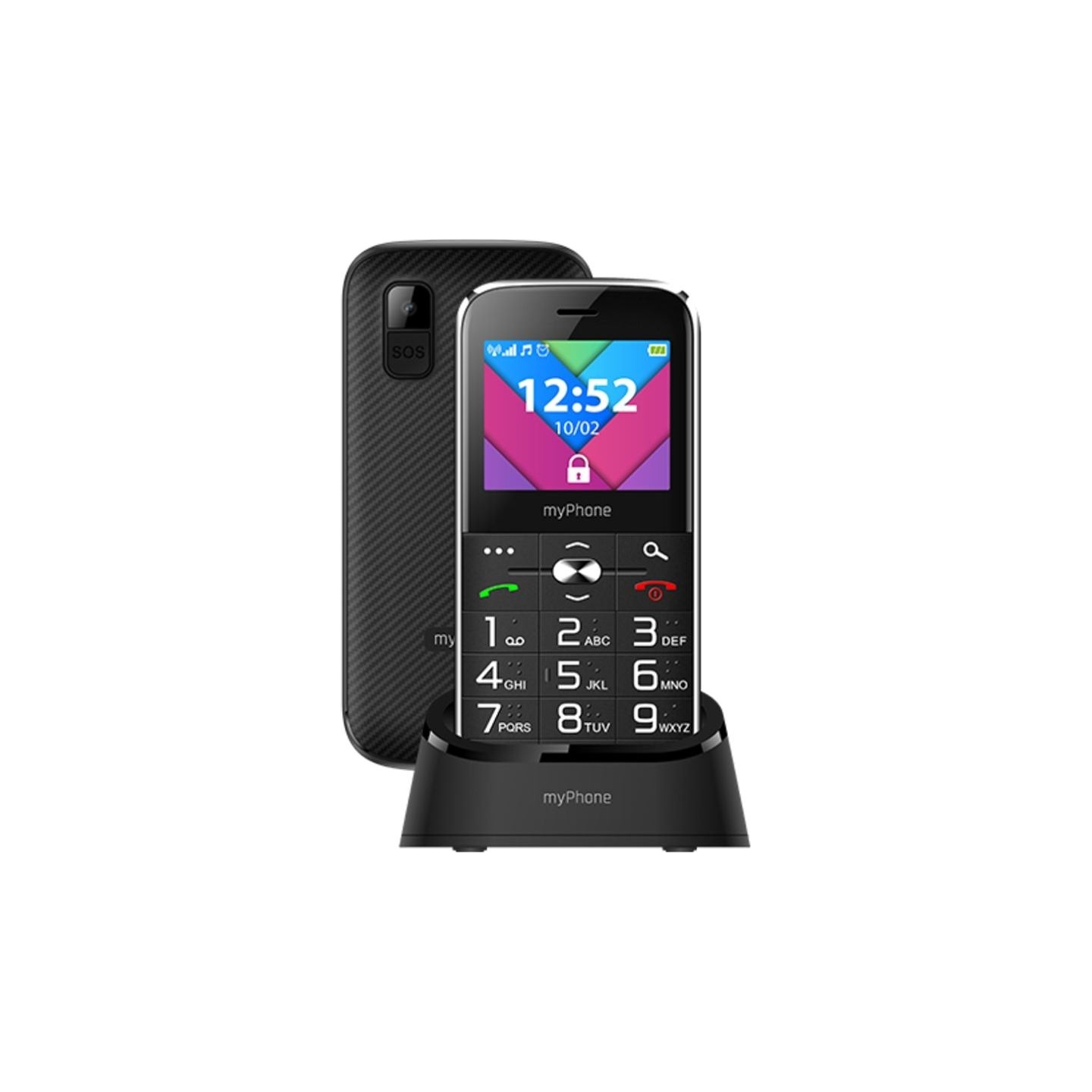 Myphone Halo C | Black | 2.2 " | TFT | 32 MB | 32 MB | Dual SIM | Main camera resolution 0.3 MP | 1900 mAh