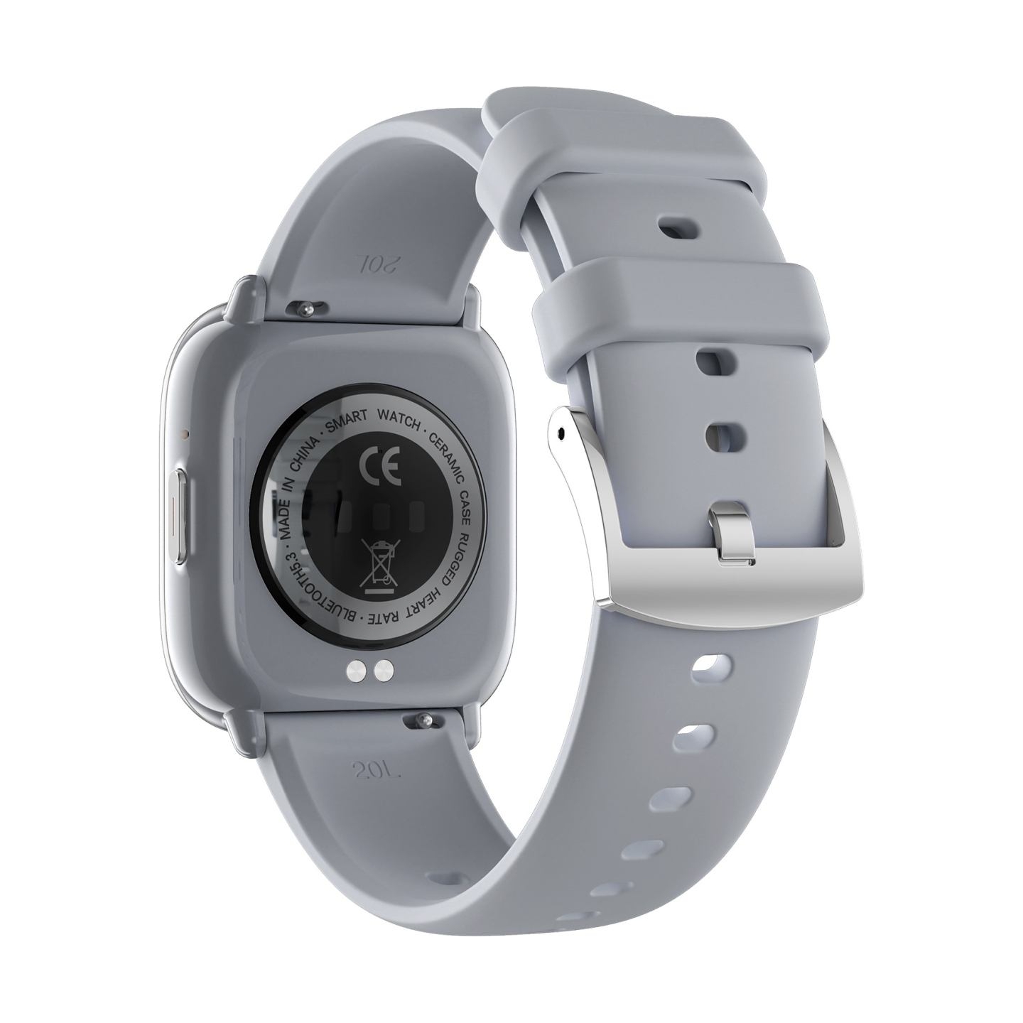 Myphone Watch Pastel | Smart watch | AMOLED | 1.75" | Waterproof | Silver Grey