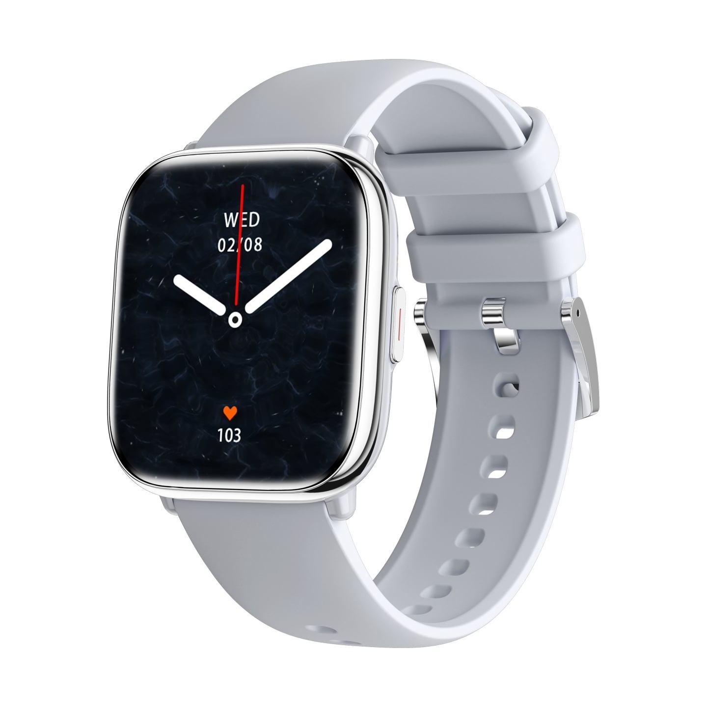 Myphone Watch Pastel | Smart watch | AMOLED | 1.75" | Waterproof | Silver Grey