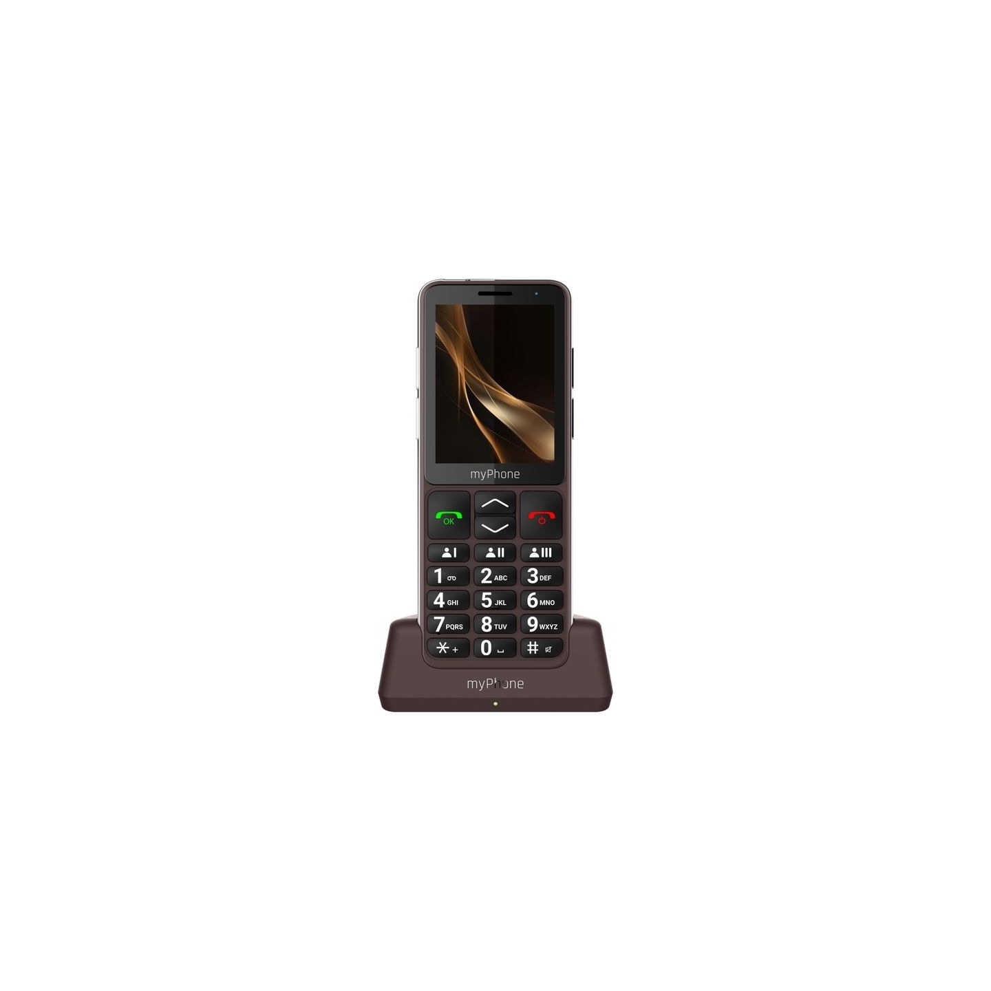 Myphone Bueno LTE Praline Collection | Brown | 2.8 " | IPS | 48 MB | 128 MB | Single SIM | MicroSD | 3G | Bluetooth | Main camer