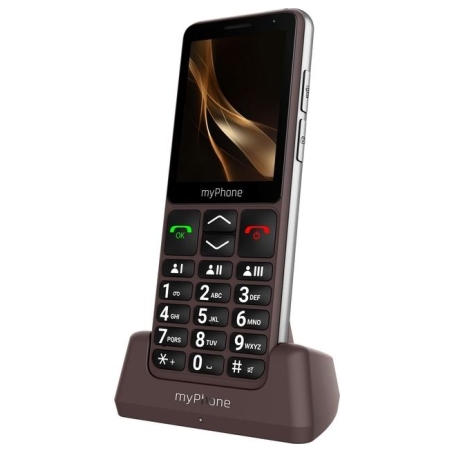 Myphone Bueno LTE Praline Collection | Brown | 2.8 " | IPS | 48 MB | 128 MB | Single SIM | MicroSD | 3G | Bluetooth | Main camer