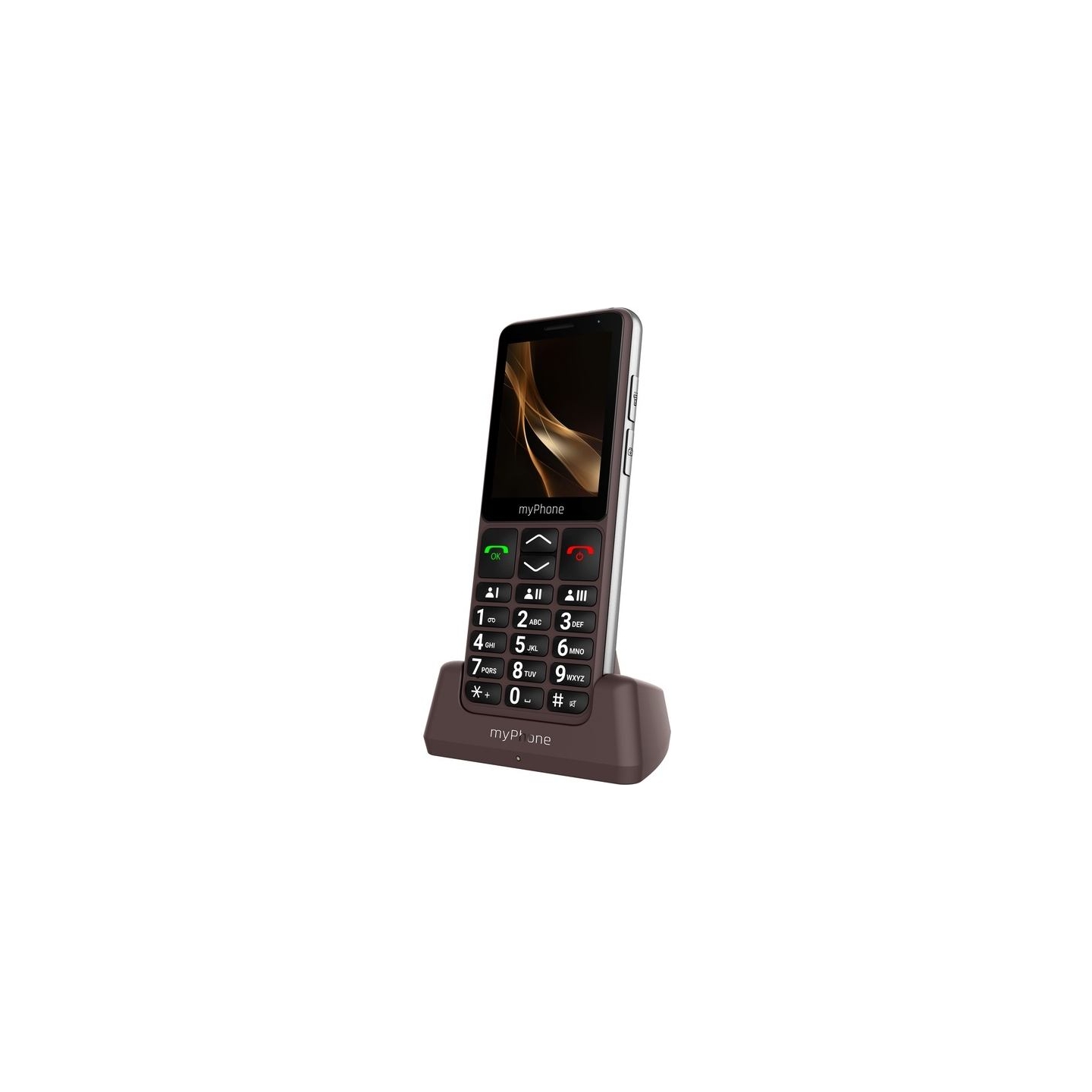 Myphone Bueno LTE Praline Collection | Brown | 2.8 " | IPS | 48 MB | 128 MB | Single SIM | MicroSD | 3G | Bluetooth | Main camer