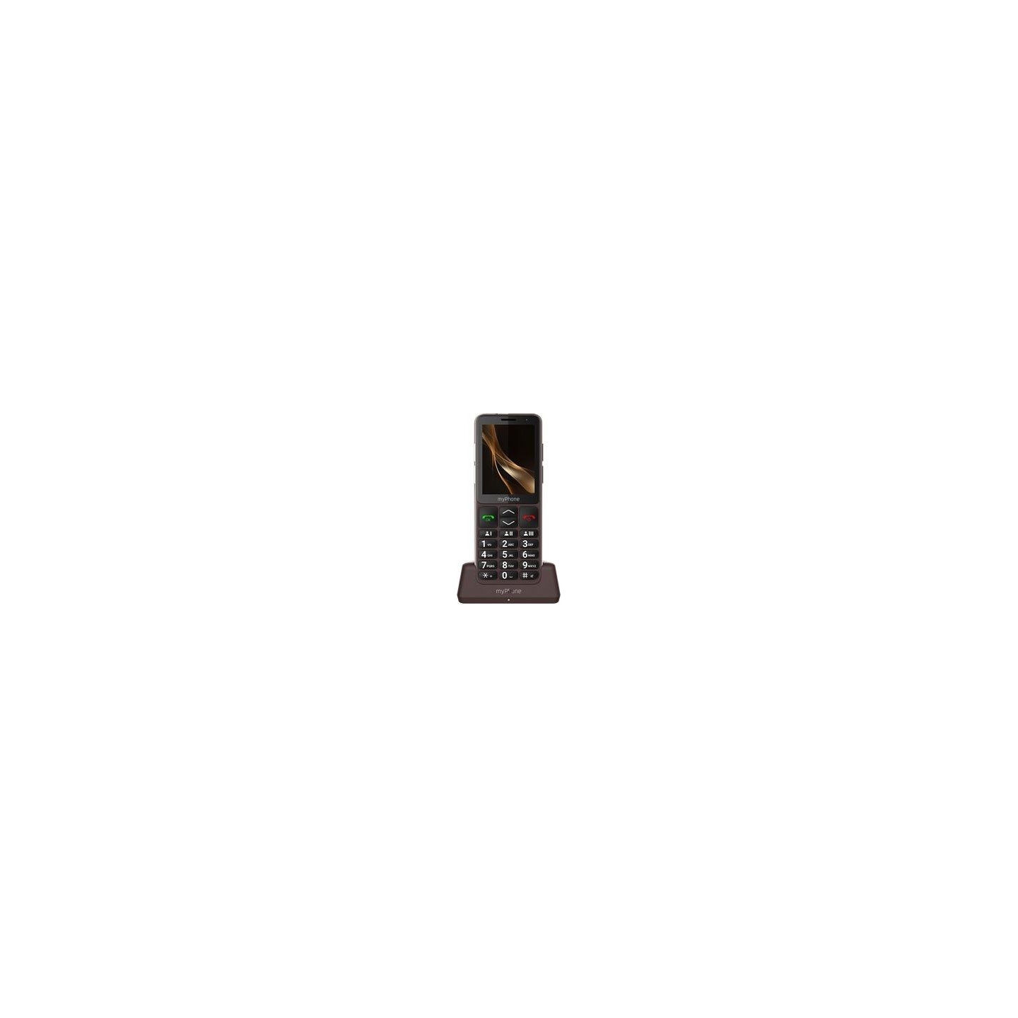 Myphone Bueno LTE Praline Collection | Brown | 2.8 " | IPS | 48 MB | 128 MB | Single SIM | MicroSD | 3G | Bluetooth | Main camer