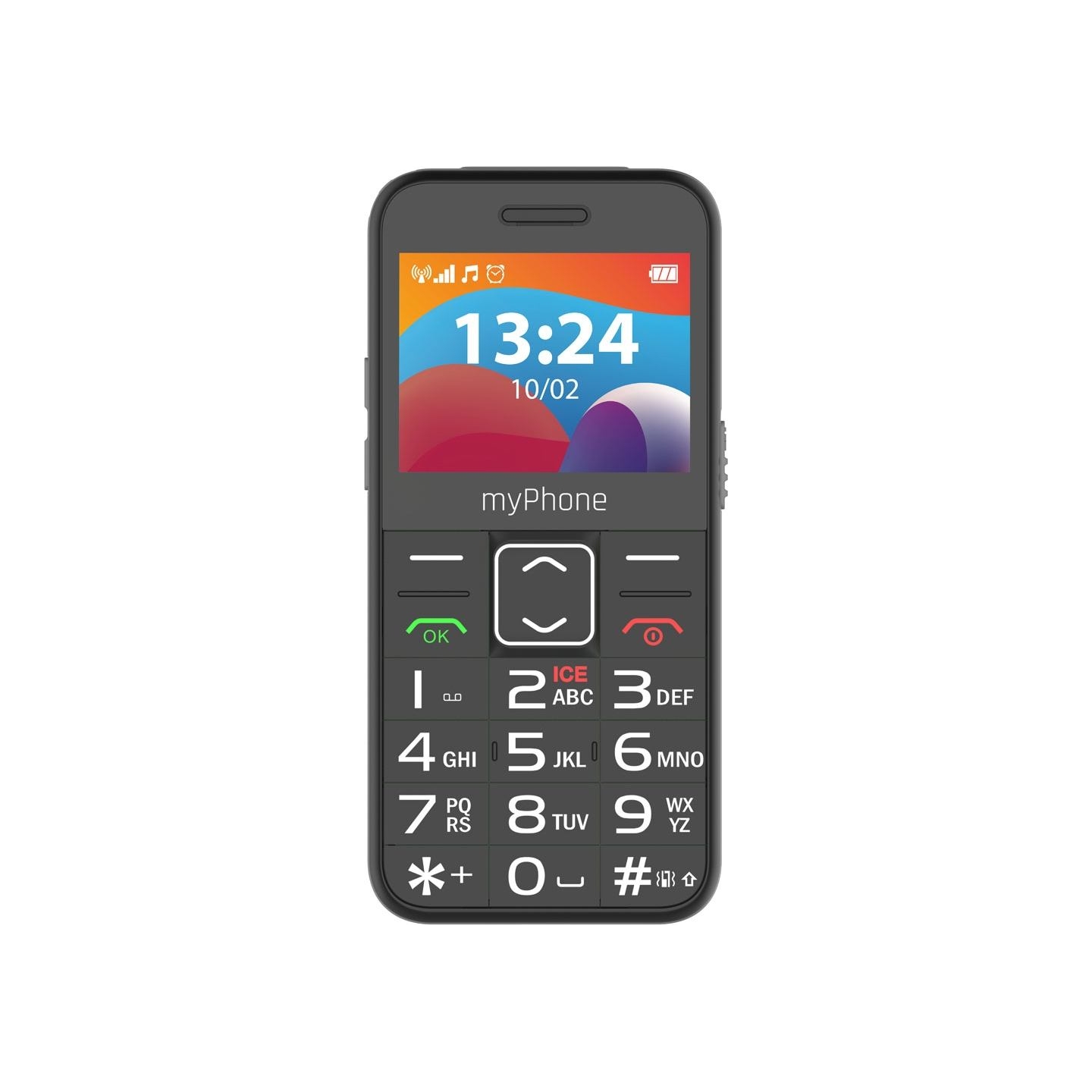 Myphone HALO | 3 LTE | Black | 2.4 " | IPS | 48 MB | 128 MB | Dual SIM | Nano SIM | 3G | Bluetooth | 2.1 | USB version Type-C | 