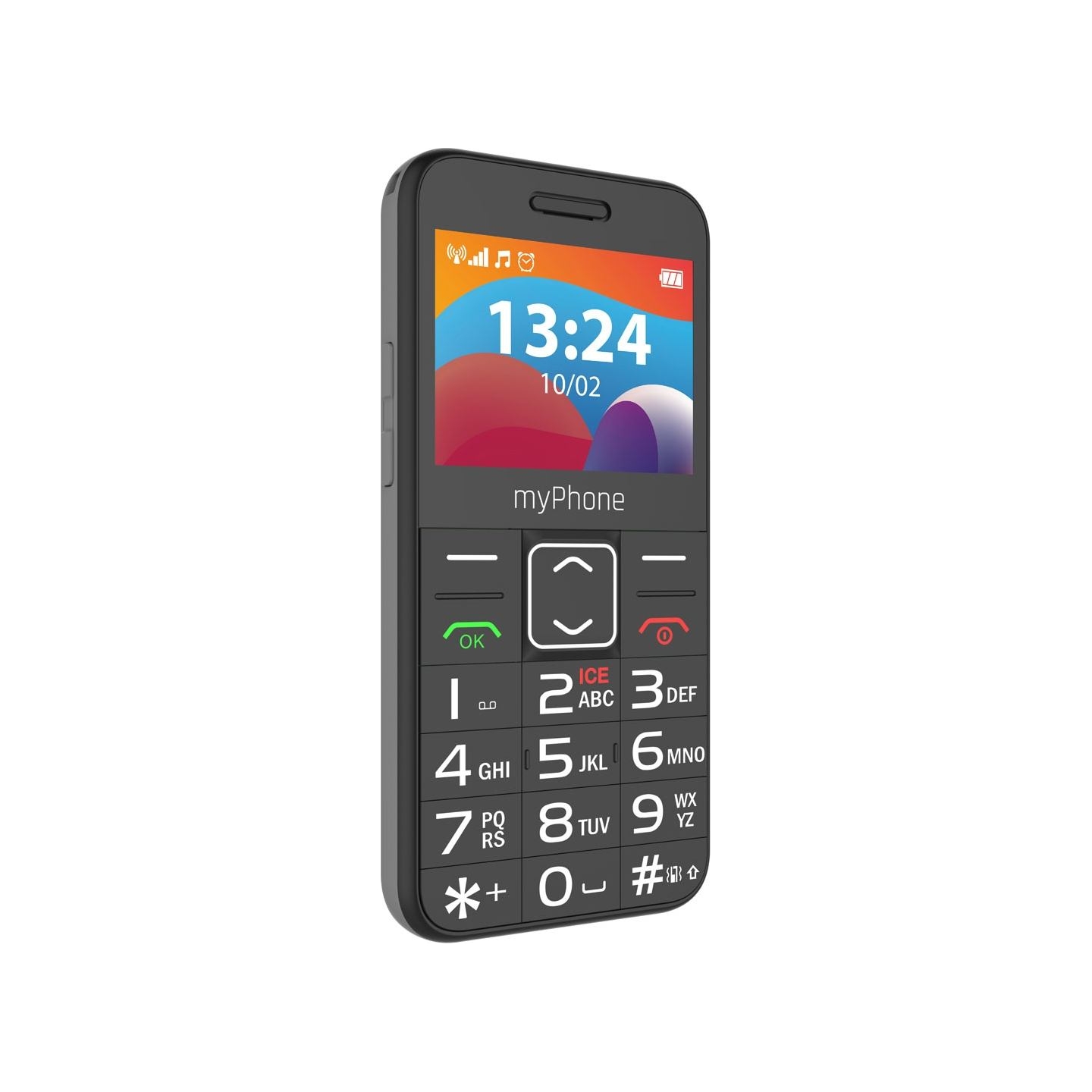 Myphone HALO | 3 LTE | Black | 2.4 " | IPS | 48 MB | 128 MB | Dual SIM | Nano SIM | 3G | Bluetooth | 2.1 | USB version Type-C | 