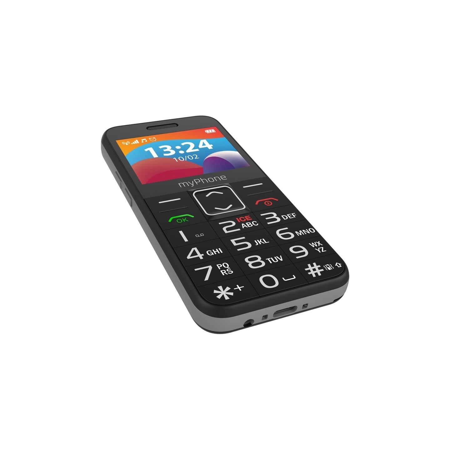 Myphone HALO | 3 LTE | Black | 2.4 " | IPS | 48 MB | 128 MB | Dual SIM | Nano SIM | 3G | Bluetooth | 2.1 | USB version Type-C | 