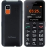 Myphone Halo Easy | Black | 1.77 " | TFT | 24 MB | 32 MB | Single SIM | Bluetooth | Main camera resolution 0.3 MP | 1000 mAh