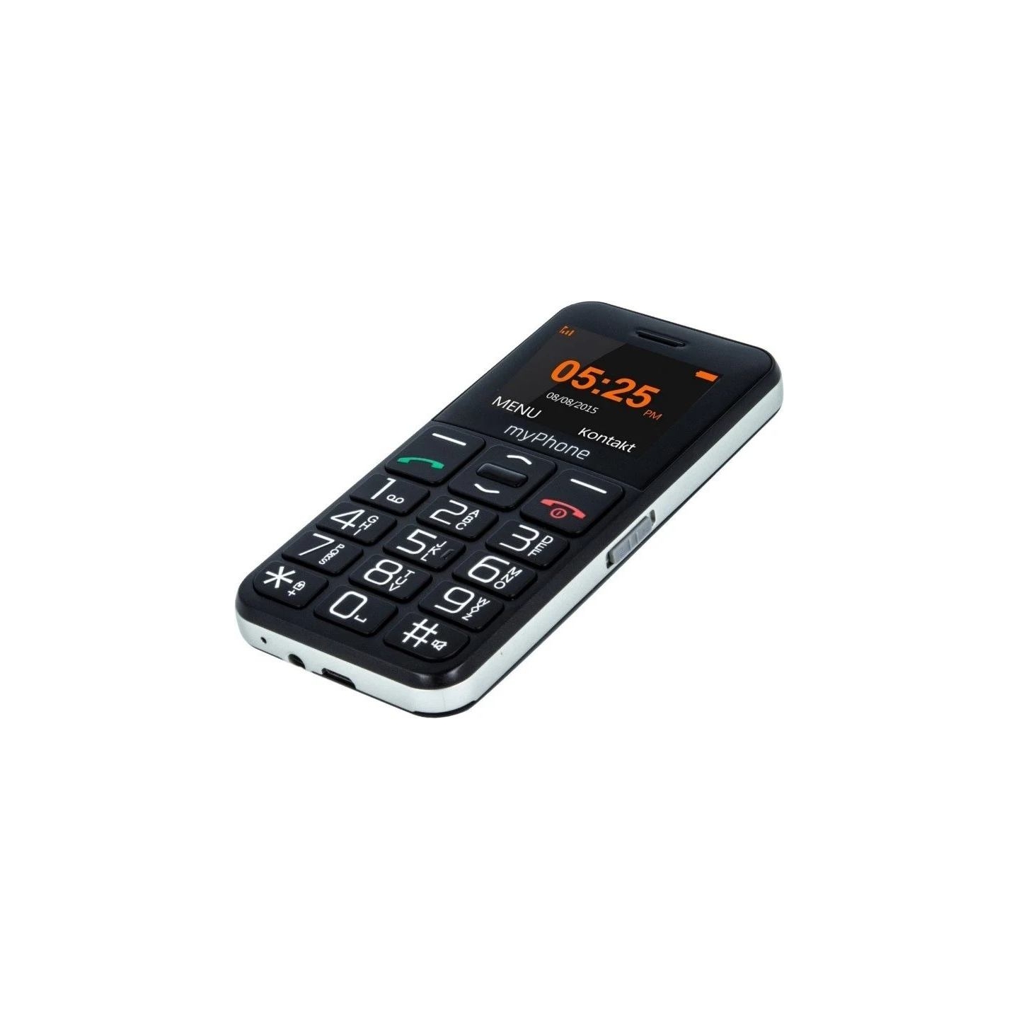 Myphone Halo Easy | Black | 1.77 " | TFT | 24 MB | 32 MB | Single SIM | Bluetooth | Main camera resolution 0.3 MP | 1000 mAh