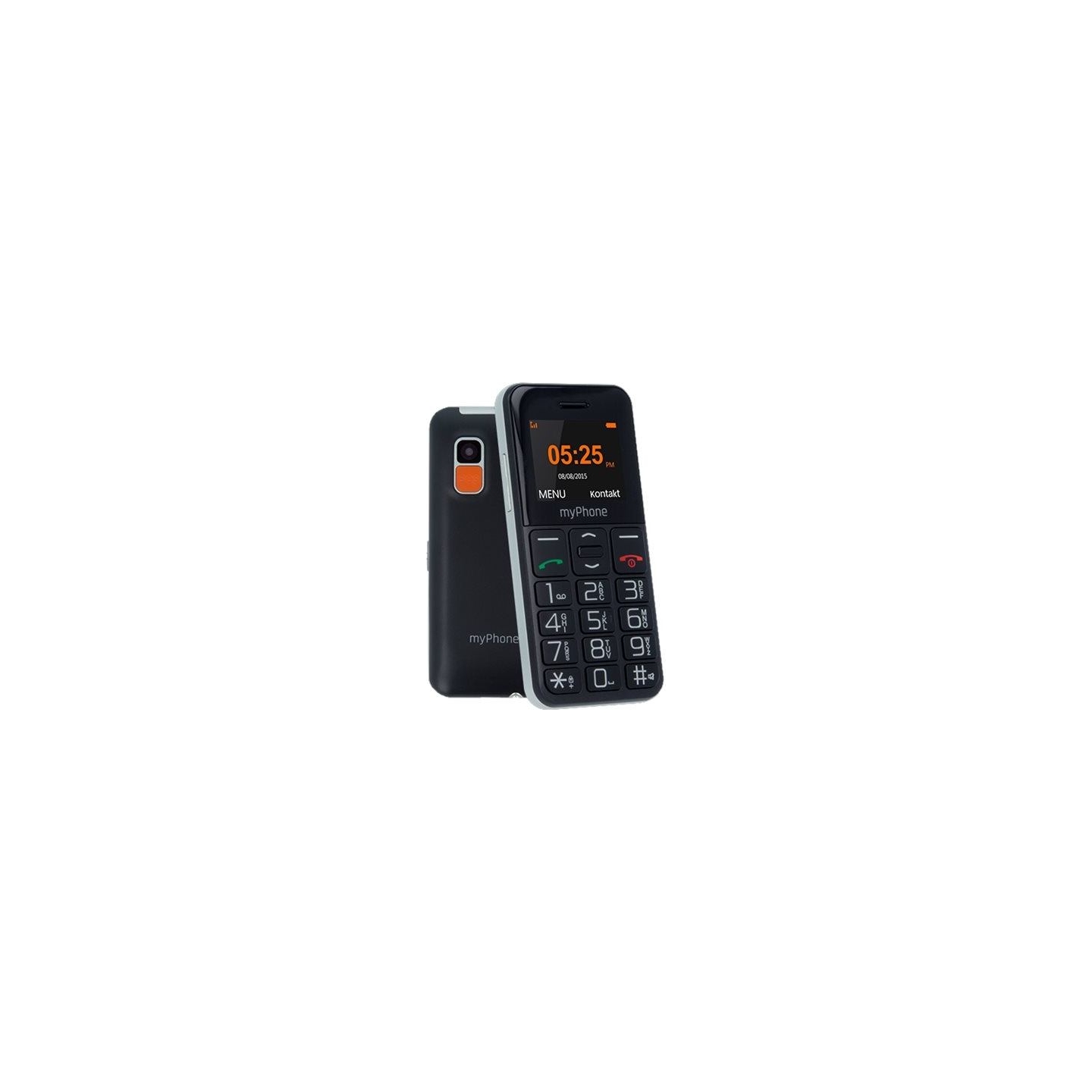 Myphone Halo Easy | Black | 1.77 " | TFT | 24 MB | 32 MB | Single SIM | Bluetooth | Main camera resolution 0.3 MP | 1000 mAh