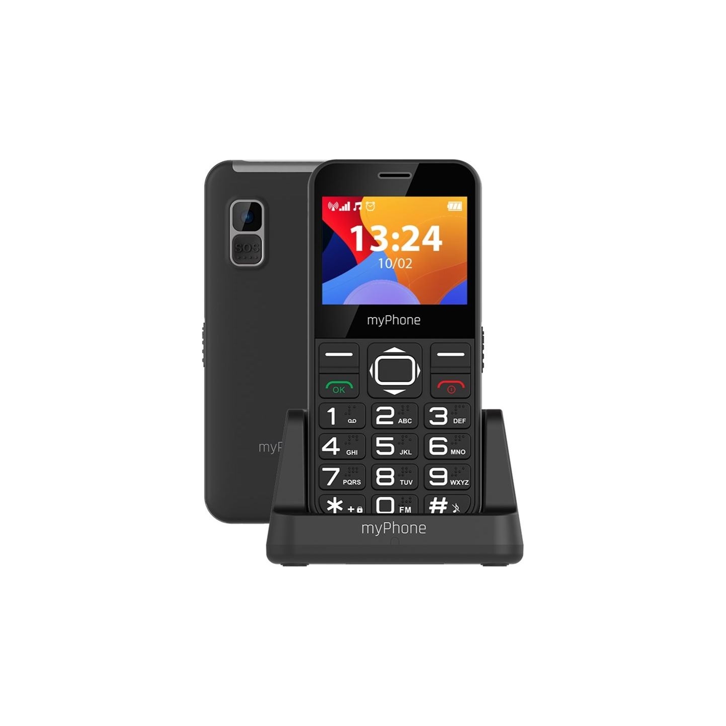 Myphone | Halo 3 | Black | 2.31 " | IPS | 32 MB | 32 MB | Single SIM | Main camera resolution 0.3 MP | 1000 mAh