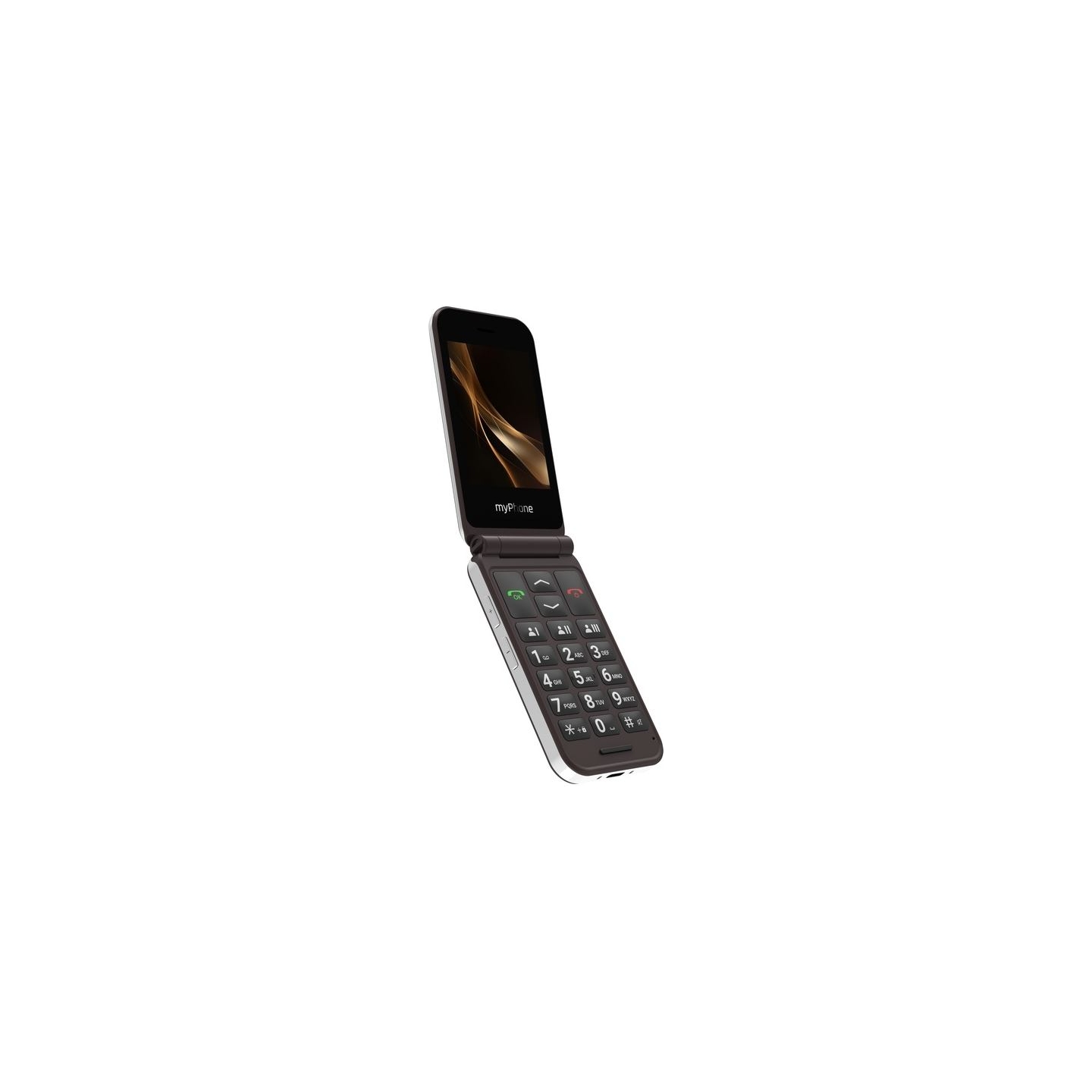 Myphone Harmony LTE Praline Collection | Brown | 2.8+1.44 " | IPS | 48 MB | 128 MB | Single SIM | MicroSD | 3G | Bluetooth | 5.1