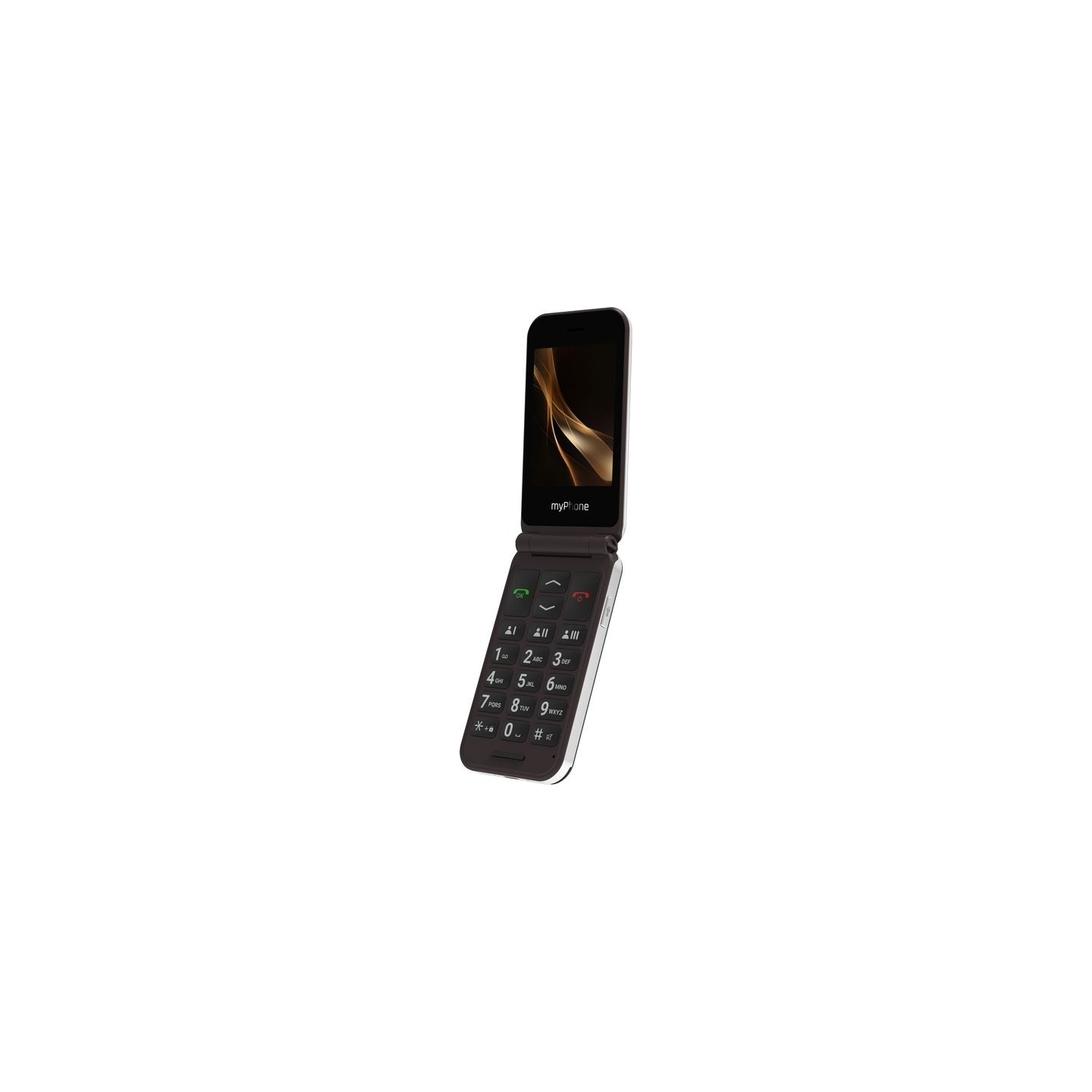 Myphone Harmony LTE Praline Collection | Brown | 2.8+1.44 " | IPS | 48 MB | 128 MB | Single SIM | MicroSD | 3G | Bluetooth | 5.1