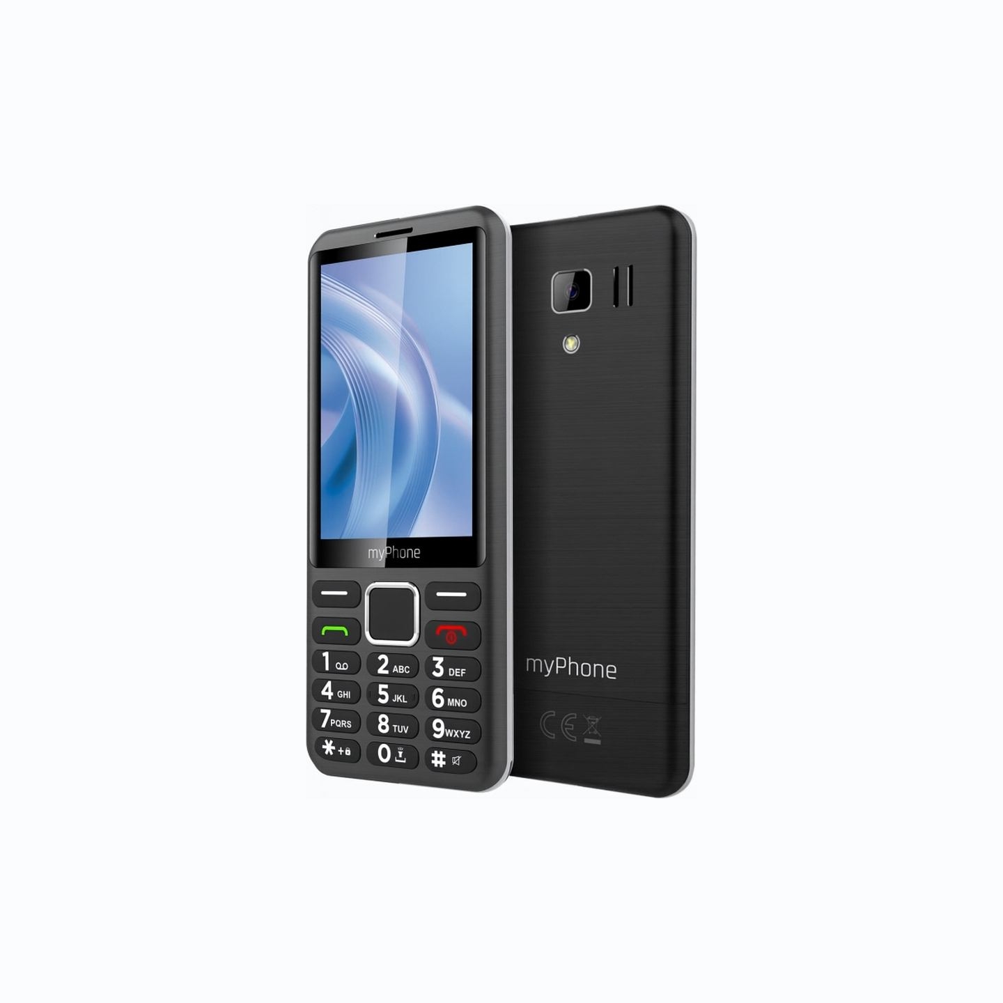 Myphone 3510 | Black | 3.5 " | IPS | 48 MB | 128 MB | Dual SIM | 3G | Main camera resolution 2 MP | 1800 mAh