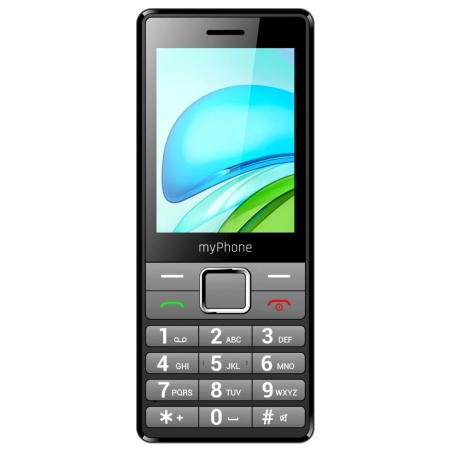 Myphone 7340 LTE | Silver | 2.8 " | IPS | 48 MB | 128 MB | Dual SIM | 3G | Main camera resolution 2 MP | 1400 mAh
