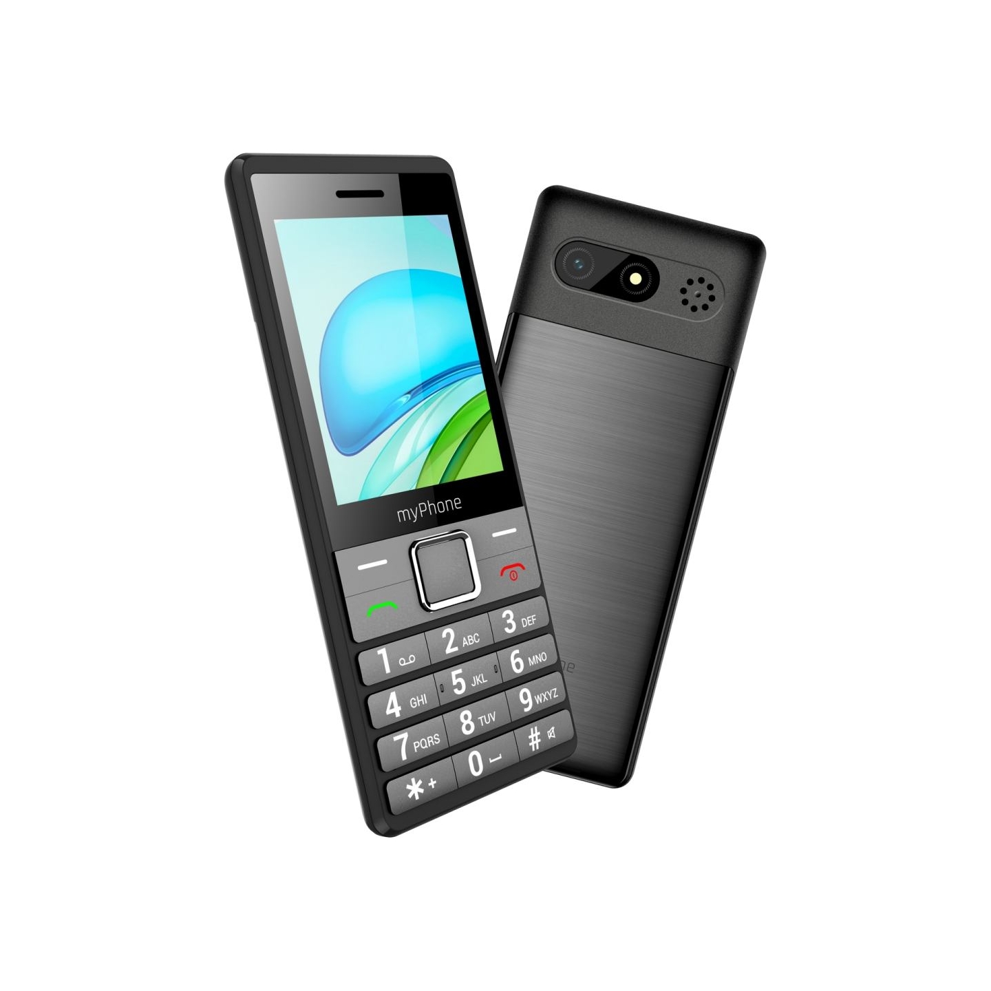 Myphone 7340 LTE | Silver | 2.8 " | IPS | 48 MB | 128 MB | Dual SIM | 3G | Main camera resolution 2 MP | 1400 mAh