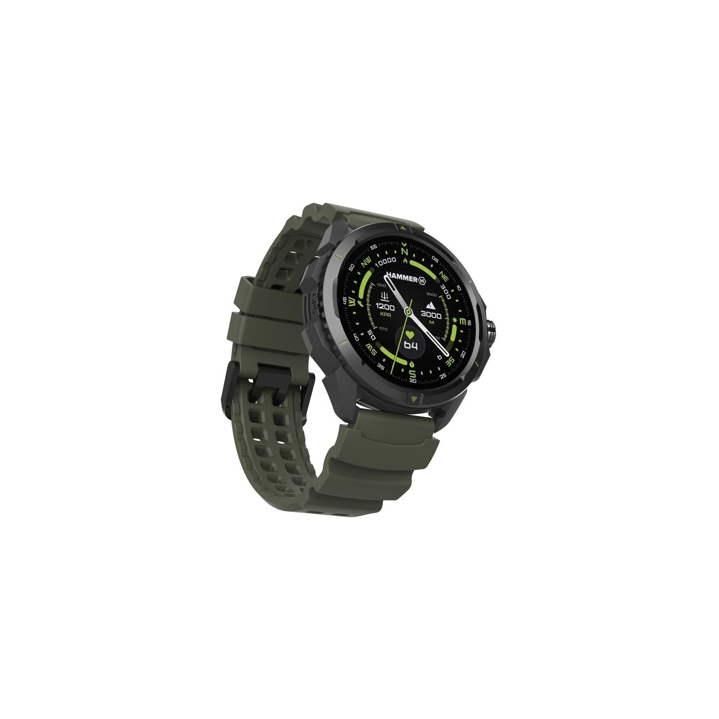Hammer Watch 2 | Smart watch | AMOLED | 1.5” | Military Edition