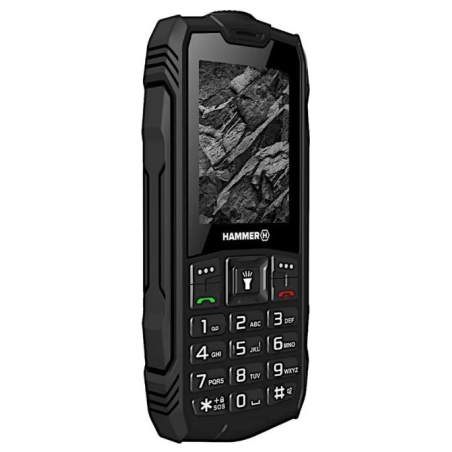 Hammer | Rock | Black | 2.4 " | TFT | 32 MB | 32 MB | Dual SIM | Bluetooth | 3.0 | Main camera resolution 0.3 MP | 1800 mAh