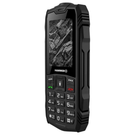 Hammer | Rock | Black | 2.4 " | TFT | 32 MB | 32 MB | Dual SIM | Bluetooth | 3.0 | Main camera resolution 0.3 MP | 1800 mAh