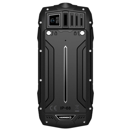 Hammer ROCK LTE | Black | 2.4 " | IPS | 48 MB | 128 MB | Dual SIM | 3G | Main camera resolution 2 MP | 3000 mAh | USED, REFURBIS