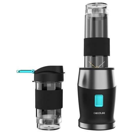 Cecotec Blender | Power Titanium 900 ProGo | Tabletop | 900 W | Jar capacity 2x0.57 L | Ice crushing | Black