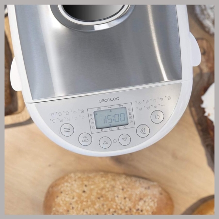 Cecotec Bread Maker | Bread&Co 1000 Delicious | Number of programs 19 | Display LCD