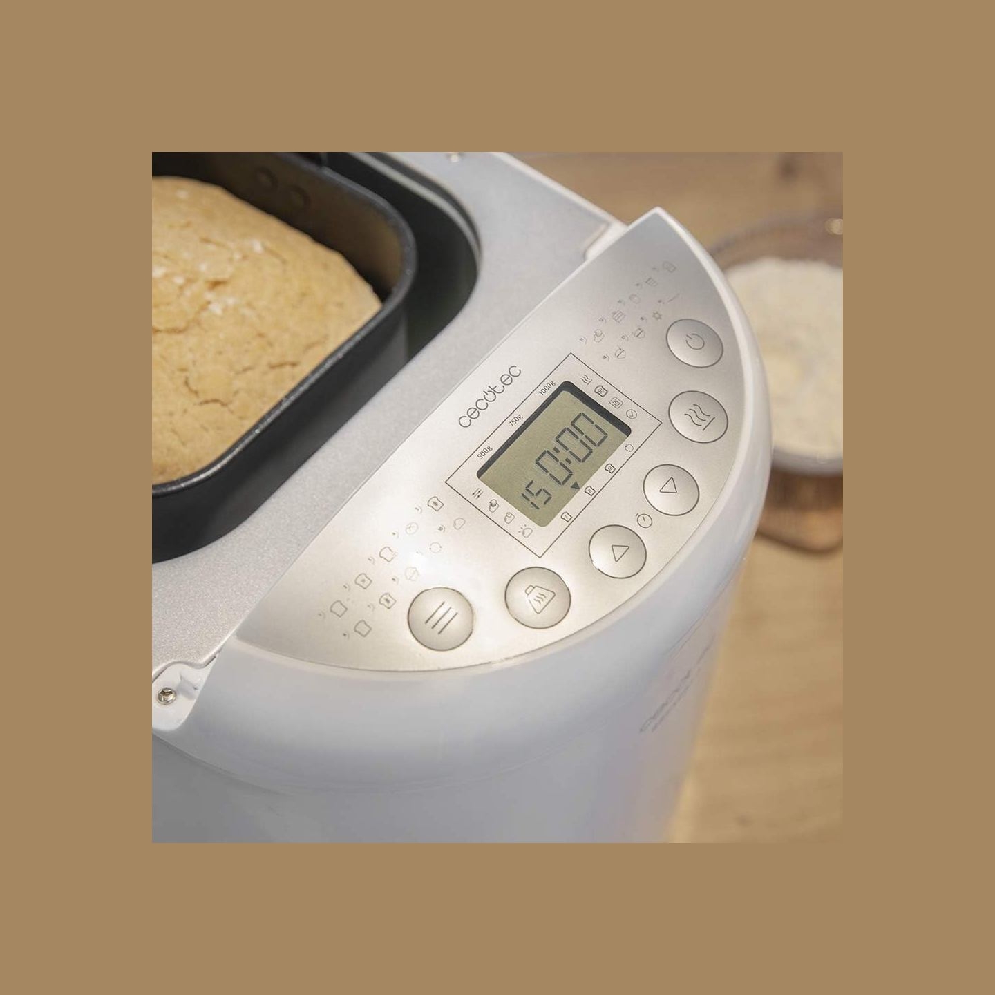Cecotec Bread Maker | Bread&Co 1000 Delicious | Number of programs 19 | Display LCD