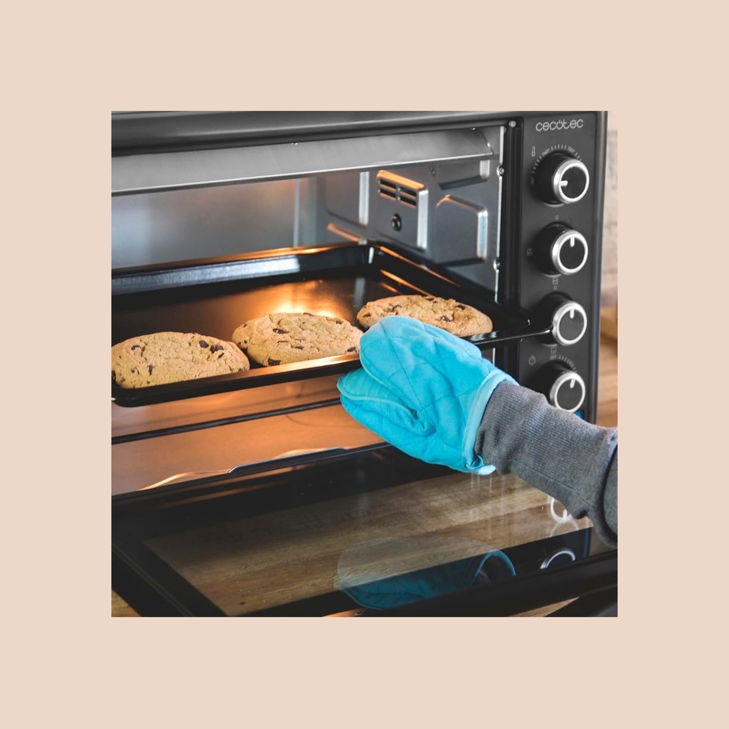 Cecotec Mini Oven | Bake&Toast 4600 Black Gyro | 46 L | 2000 W | Black