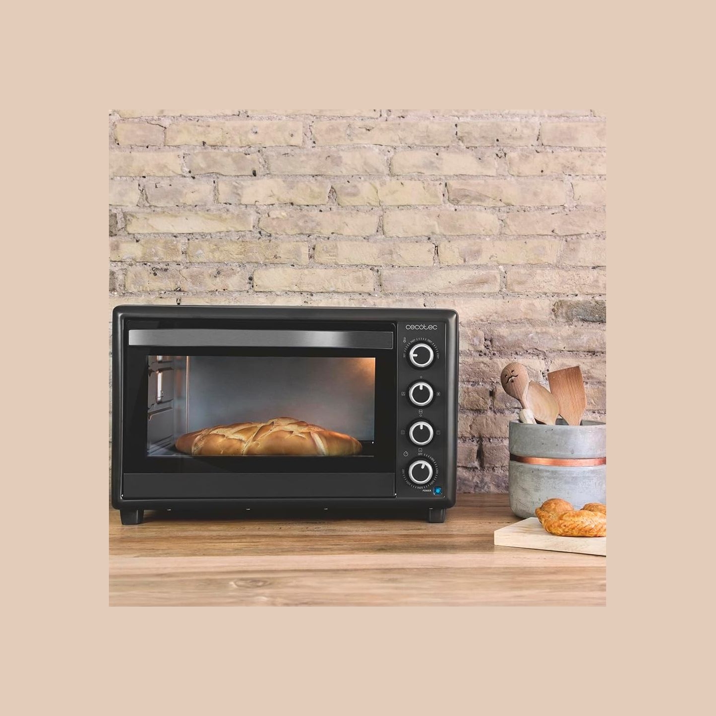 Cecotec Mini Oven | Bake&Toast 4600 Black Gyro | 46 L | 2000 W | Black