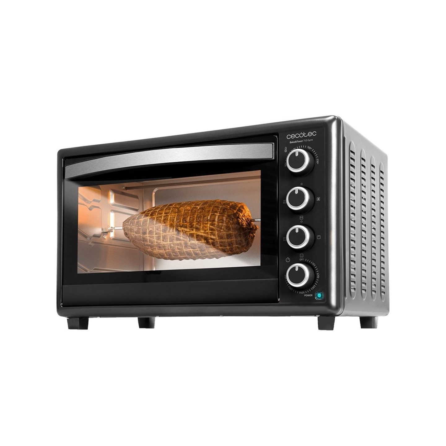 Cecotec Mini Oven | Bake&Toast 4600 Black Gyro | 46 L | 2000 W | Black