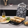 Cecotec Sandwich Maker | Rock'nToast Family 3in1 | 1500 W | Number of plates 3 | Black