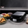 Cecotec Sandwich Maker | Rock'nToast Family 3in1 | 1500 W | Number of plates 3 | Black