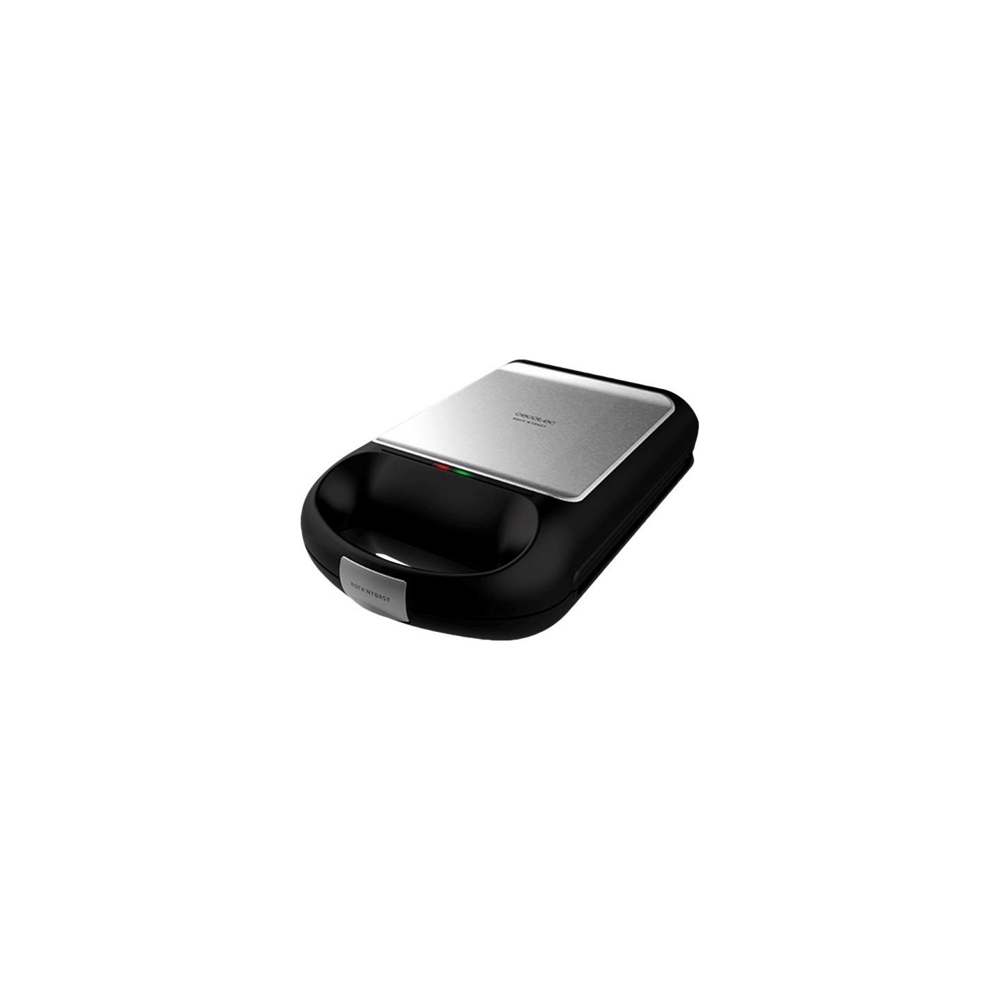 Cecotec Sandwich Maker | Rock'nToast Family 3in1 | 1500 W | Number of plates 3 | Black