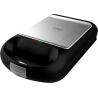 Cecotec Sandwich Maker | Rock'nToast Family 3in1 | 1500 W | Number of plates 3 | Black