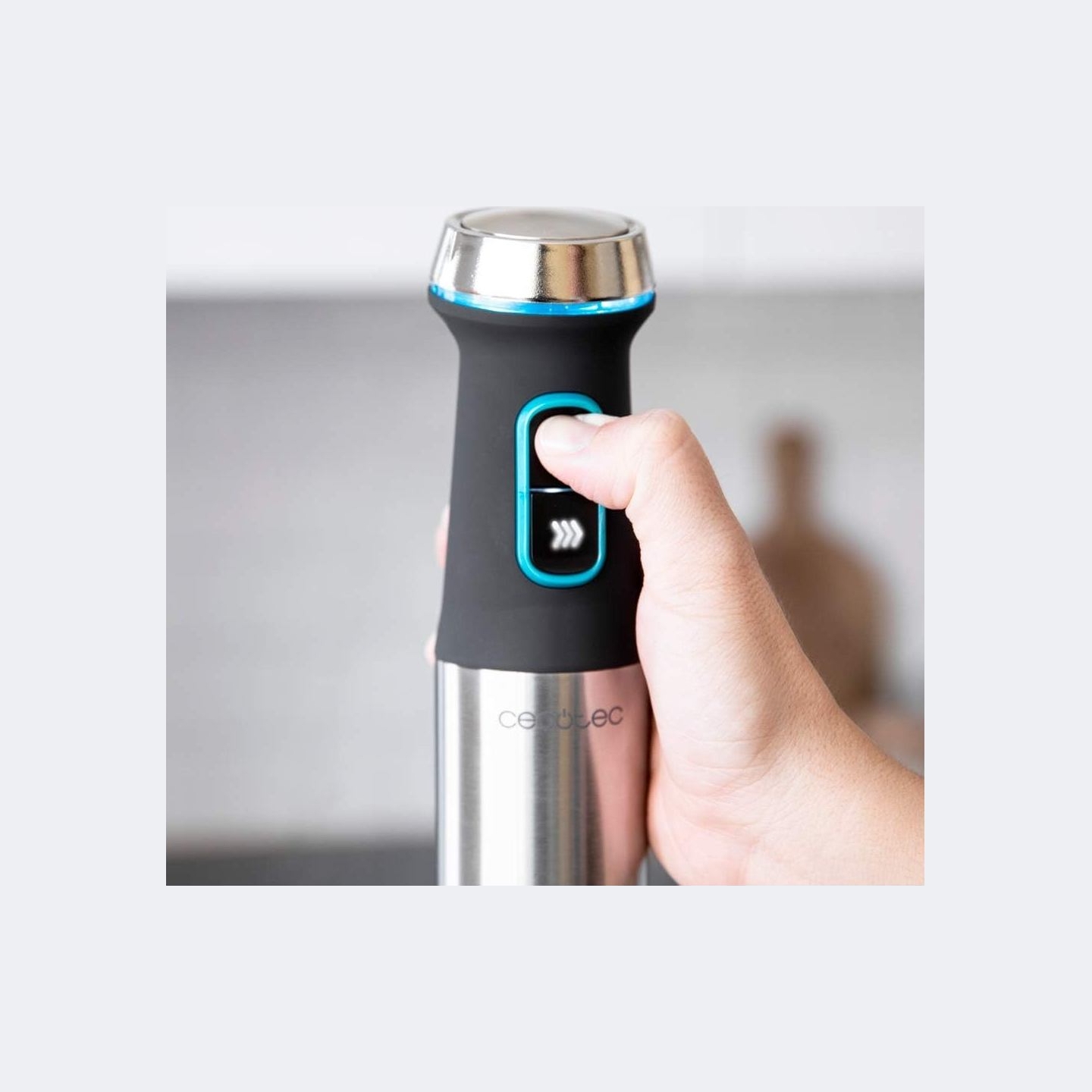 Cecotec | Hand Blender | Power TitanBlack 1200 XL | Hand Blender | 1200 W | Number of speeds Adjustable | Turbo mode | Stainless