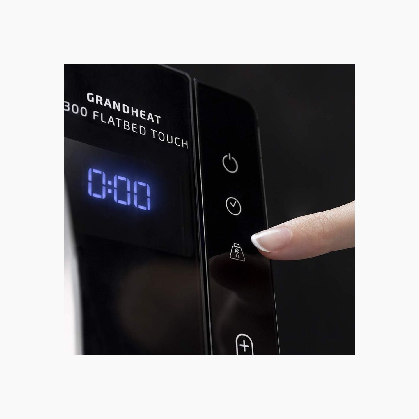 Cecotec Microwave Oven | GrandHeat 2300 Flatbed Touch Black | Free standing | 23 L | 800 W | Black
