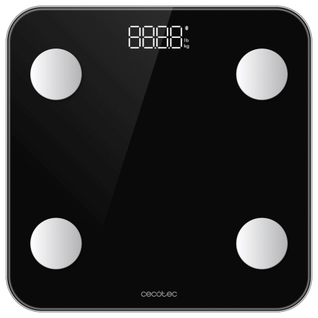 Cecotec Bathroom Scales | Surface Precision Smart | Maximum weight (capacity) 180 kg | Black