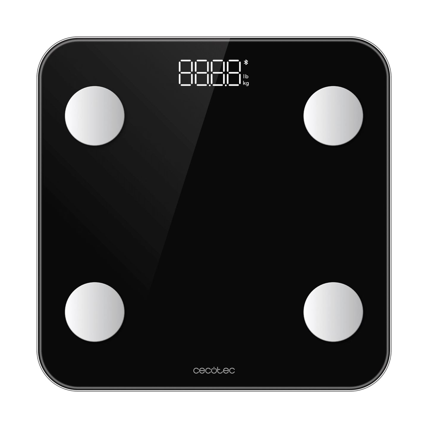Cecotec Bathroom Scales | Surface Precision Smart | Maximum weight (capacity) 180 kg | Black