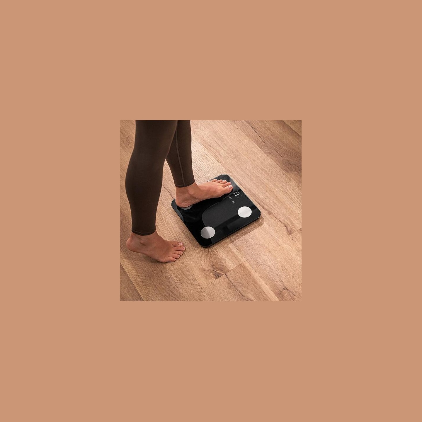 Cecotec Bathroom Scales | Surface Precision Smart | Maximum weight (capacity) 180 kg | Black