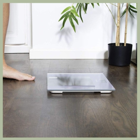 Cecotec Bathroom Scales | Surface Precision Healthy | Maximum weight (capacity) 180 | Grey/Transparent