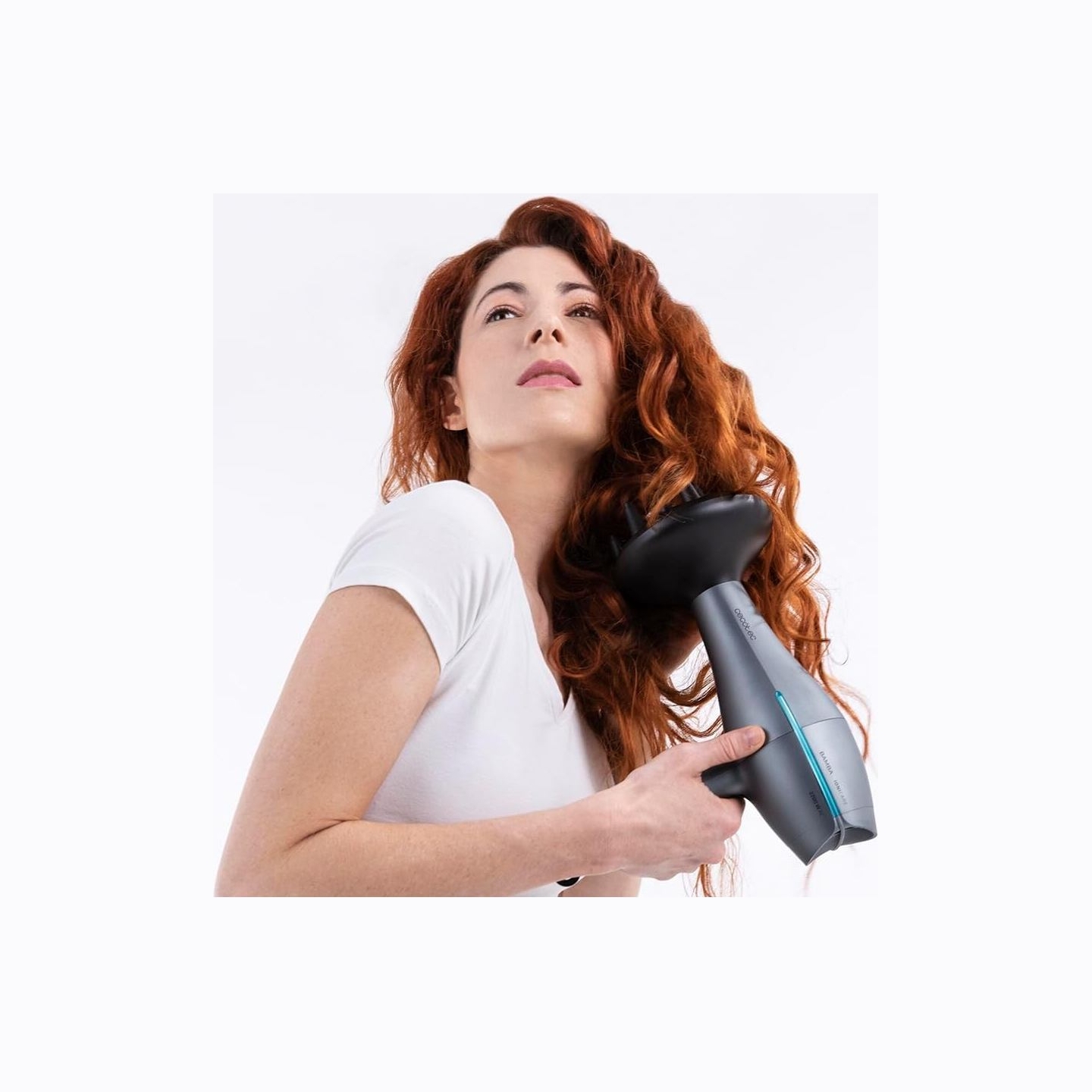 Cecotec Hair dryer | IoniCare 5300 Maxi Aura Black | 2200 W | Number of temperature settings 3 | Ionic function | Black/Grey | D