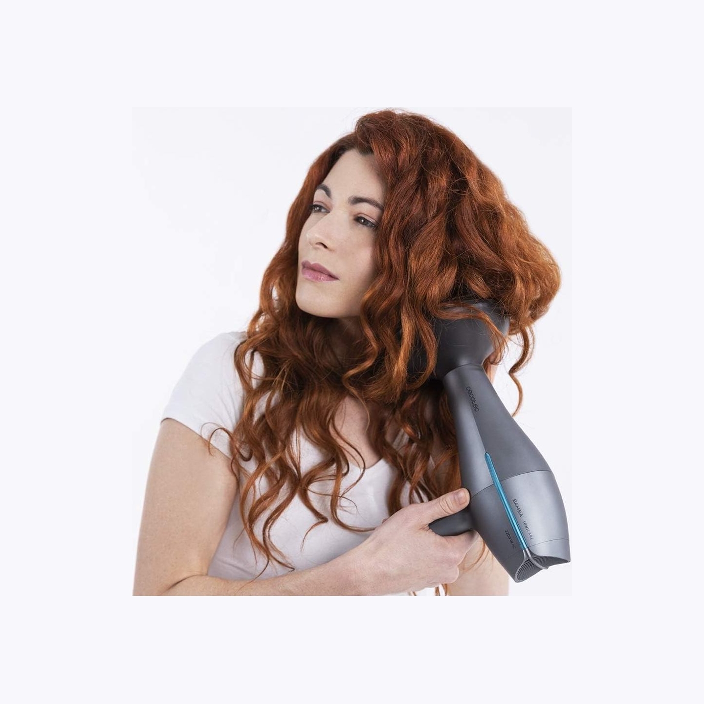 Cecotec Hair dryer | IoniCare 5300 Maxi Aura Black | 2200 W | Number of temperature settings 3 | Ionic function | Black/Grey | D