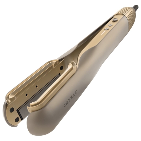 Cecotec Air Straightener | AirLisse 2in1 ForceDry Champagne | Ceramic heating system | Number of heating levels 4 | 1000 W | Bei