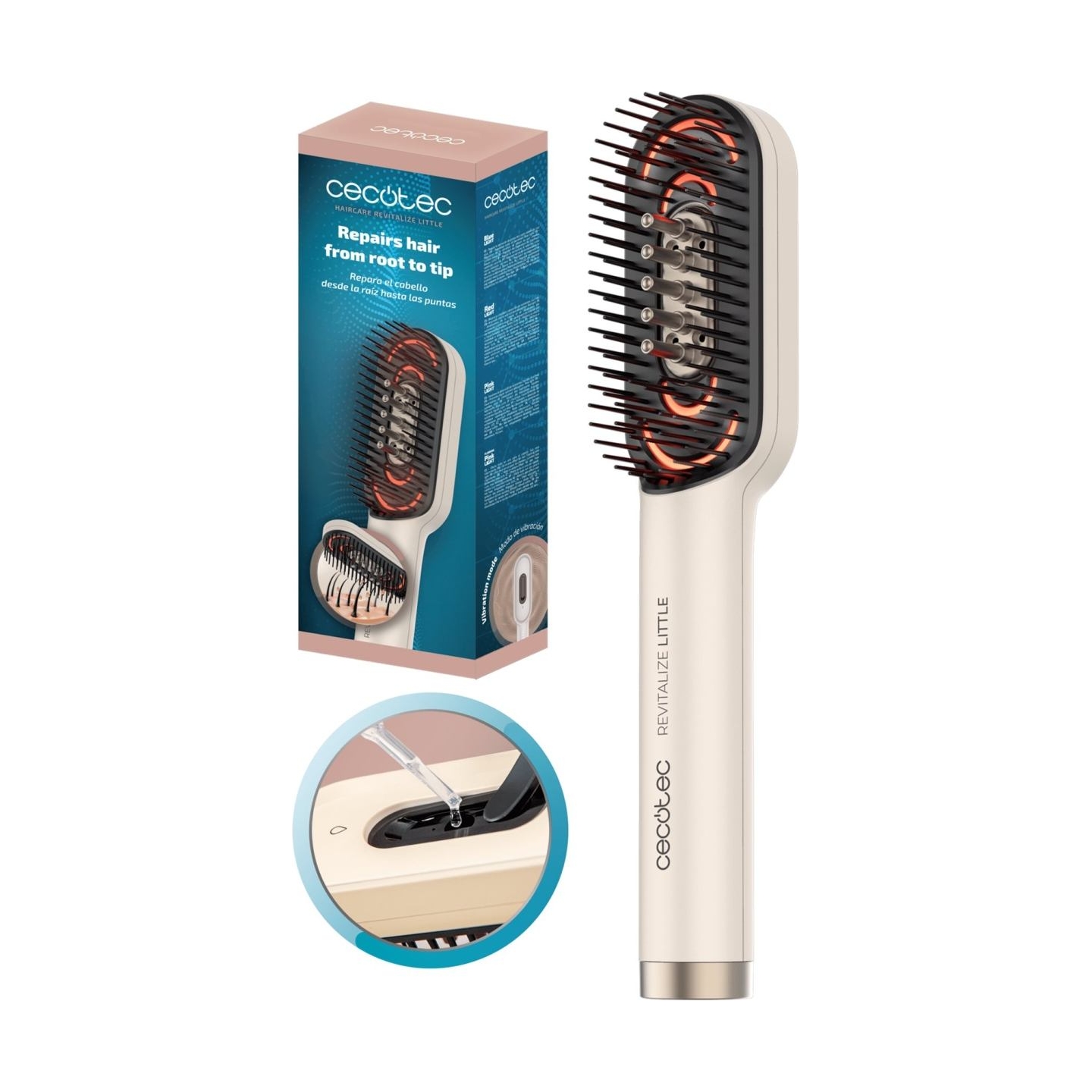 Cecotec Repair Brush | HairCare Revitalize Little | Cream